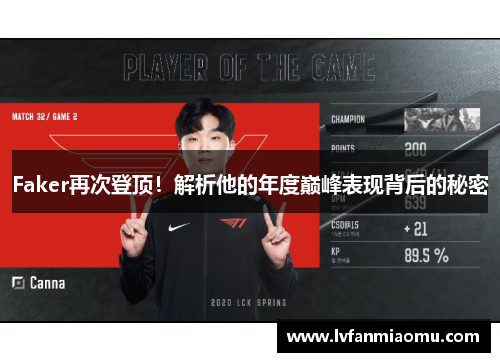 Faker再次登顶！解析他的年度巅峰表现背后的秘密